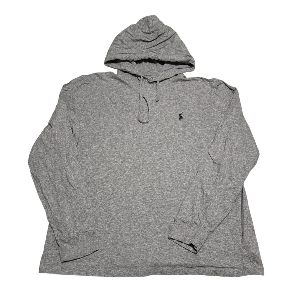 Polo‎ Ralph Lauren Embroidered Pony Lightweight Hoodie Sweatshirt Men's Large